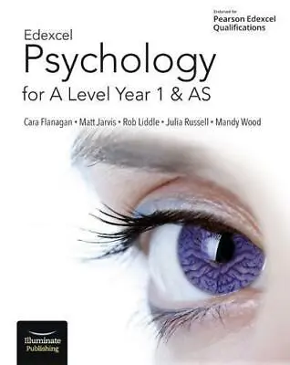 Edexcel Psychology For A Level Year 1 And AS: Student Book By Wood MandyRussel • £39.58