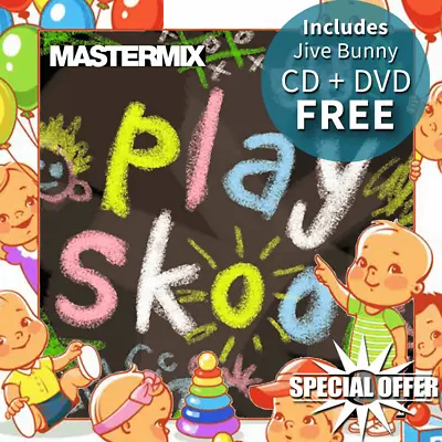 Mastermix Play Skool Kids & Babies Nursery Rhymes & Songs CD Medley Sing-A-Long • £5.99