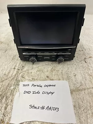$599.99 • Buy 12-16 Porsche Cayenne S Hybrid Oem Pcm3.1 Xm Navigation Stereo Radio 95864296400