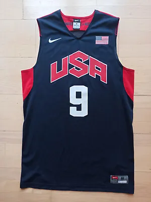 £104.08 • Buy Nike Dwyane Wade Dream Team USA 2012 Olympics Basketball Jersey Jersey Blue M