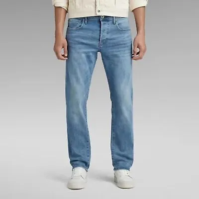 G-Star Raw 3301 Button Fly Straight Jeans Men's 34 X 31 • $22.95