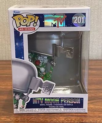 Funko Pop MTV Moon Person - AD Icons Vinyl Figure # 201 • $9.95