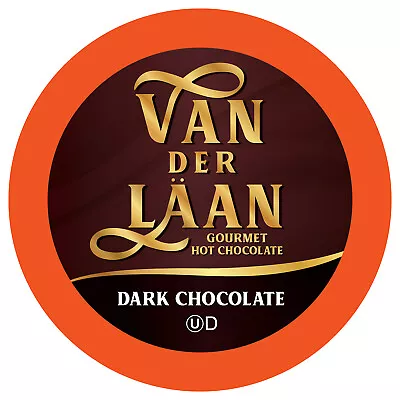 VanDerLaan Hot Cocoa Pods K CupsDark Chocolate Gourmet Dutch Chocolate40 Count • $25.90