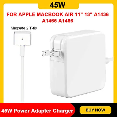 45W AC Power Adapter Charger For Apple Macbook Air 11  13  A1436 2012-2017 T-tip • $9.99