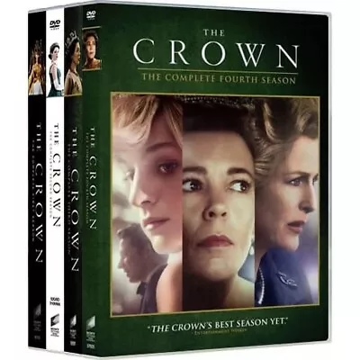 The Crown Complete Series 1-4 Bundle DVD • $24.79