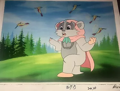 EWOKS STAR WARS Original Production Animation Art Cel Nelvana • $34.05