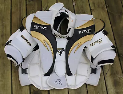 Vaughn Epic 8000 Chest Arm Protector Senior Adult Small Hockey Goalie Ice Roller • $99.99