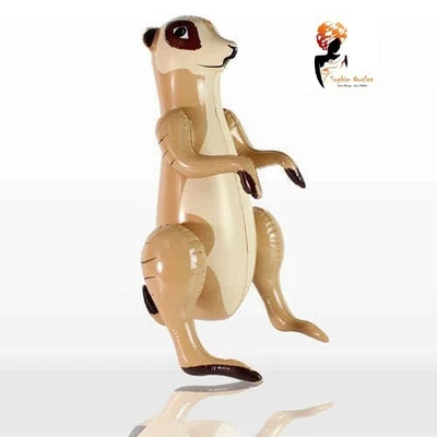 £4.53 • Buy 59cm INFLATABLE REUSABLE MEERKAT Animal Fancy Dress Prop Decor Safari Toy Lot