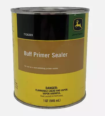 1 Quart- John Deere Buff Primer Sealer Paint #TY26269 • $21.50
