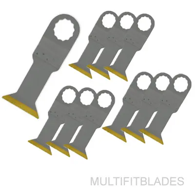 £67.80 • Buy 10 X 1-3/4  Titanium Bi-Metal Saw Blades - Fein Supercut, Festool Vecturo Fit