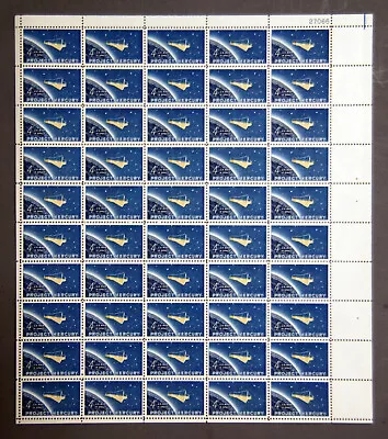 US Stamps 1962 Mint Sheet 4 Cent  Project Mercury  Feb 20th MNH SC# 1193 B • $23.95