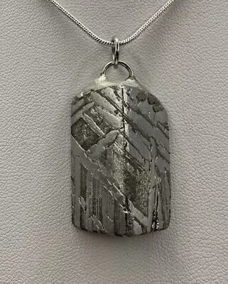 Seymchan Meteorite Pendant Russian Pallasite Pallasite COA 31.17 Grams • £175.21