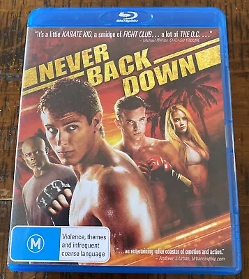 Never Back Down Rated M Sean Faris / Amber Heard / Blu-Ray Best Fight 028 • $15.25