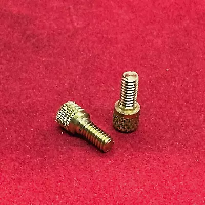 Solid Brass Knurled Thumb Screw - 8-32 - UNC - Qty 25 • $12.99