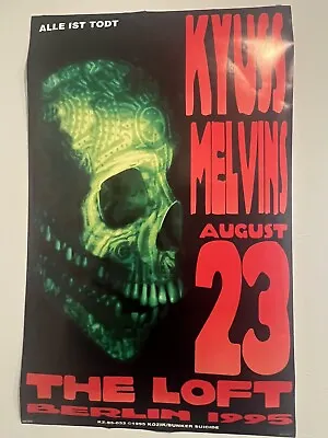 Kyuss / Melvins Rock Concert Poster - Frank Kozik Signed 1995 - #/1475 • $115
