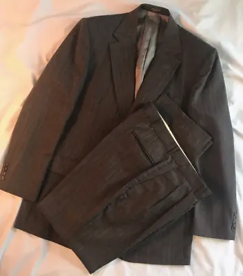 Hill & Archer Gray Men's Pinstripe Suit • $13.99