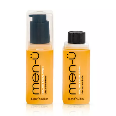 £11.95 • Buy Men-u Healthy Facial Wash 100ml | Deep Cleansing Face Wash With Tea Tree Oil