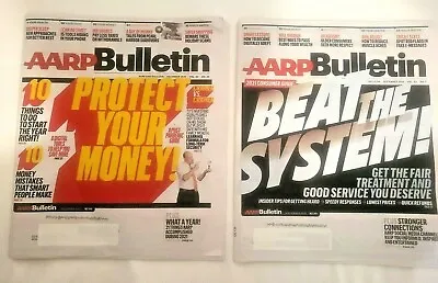 Lot #2 AARP Bulletin's Magazine Sept/Dec 2021 Protect Your Money Good Service • $7.60