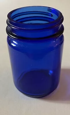 Vintage Cobalt Blue Vicks Vaporub (61 On Bottom After The Words Vaporub) Jar. • $11.99