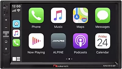 Nakamichi NAM3510-M7 7  Media Receiver With Apple Carplay And Android Auto • $358.85