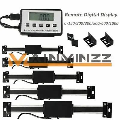 DRO Digital Readout Linear Scale Magnet Remote LCD Display CNC Milling Lathe • $34.54