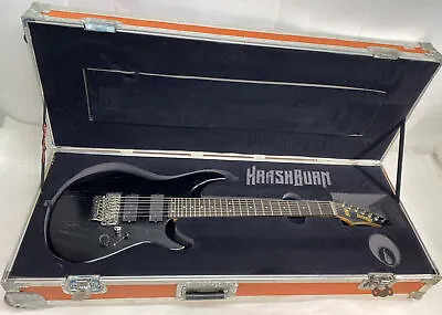Custom Rewired Black Krashburn KBG Guitar In Heavy Duty Wild Flight Case • $999.95
