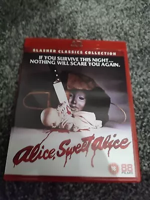 Alice Sweet Alice Blu-Ray 88 Films Slasher Collection • £9.75