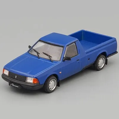 Moskvitch-2335 (2141) Russian Blue Pickup 1994 Year 1/43 Scale Diecast Model Car • $29.95