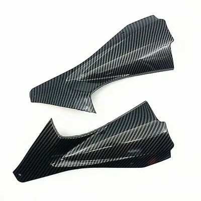 $37.49 • Buy Fits Yamaha YZF-R6 2006 2007 Motorcycle Tank Side Fairing Cover Carbon Fiber