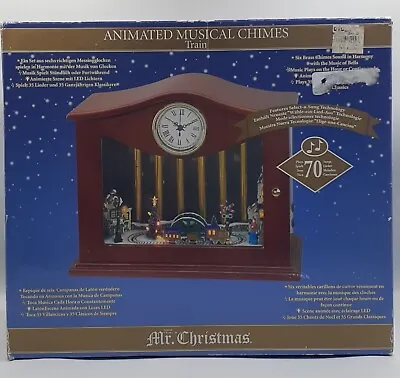 Mr Christmas Animated Musical Chimes Train • $59.99