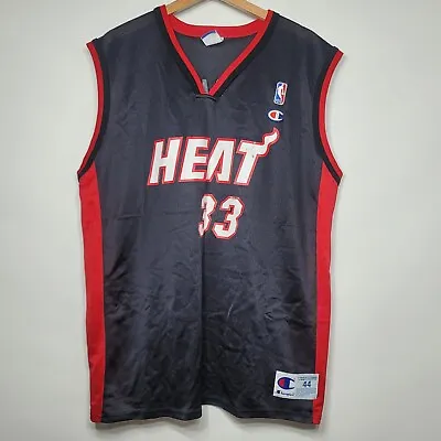 Vtg. Champion Miami Heat Alonzo Mourning Jersey Size 44  • $29.99