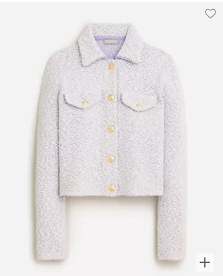 J.Crew Collared Lady Jacket Wool Bouclé Size S • $150