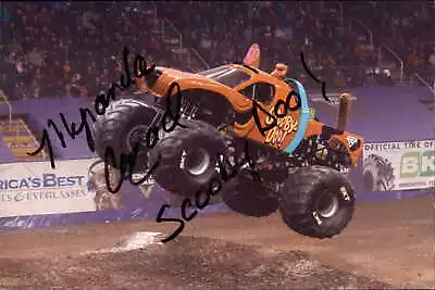 Myranda Cozad Signed 4x6 Photo Monster Truck Driver Jam Scooby Doo Autograph • $0.01