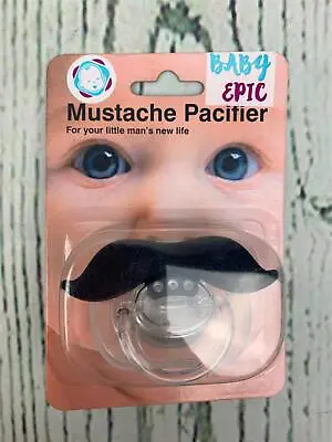 Baby Mustache Pacifier 3M • $19.99