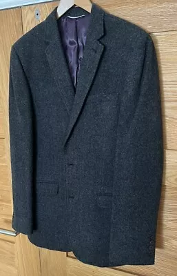 NEXT Smart Grey Wool Jacket Blazer - Mens Size 40 • £19.98