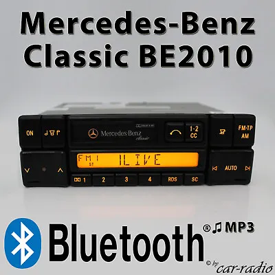 Mercedes Classic BE2010 Bluetooth MP3 Cassette Radio A0038206286 Becker Radio • $323.53