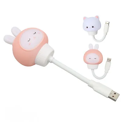 USB LED Light Voice Control 3 Brightness Timing Eye Protection Cute LED Nig GDS • £10.83