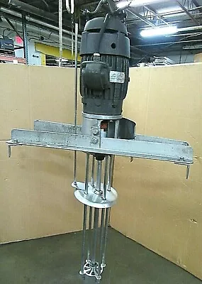 Us Electrical Motors 65-02140-569 7.5hp 3ph 230/460v W/ Stainless Vertical Mixer • $1200