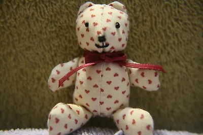 Miniature Heart Theme Teddy Bear • $7.99