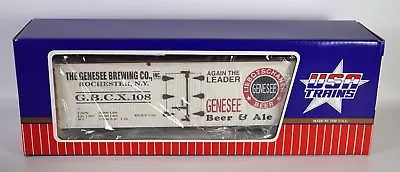 USA Trains G Scale Genesee Beer Reefer Car R-16018 MIB #F6 • $20.95