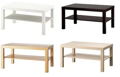 Large Coffee Table 2Tier Dining Tables Heavy Duty Table Top Side Table 90cm • £26.68