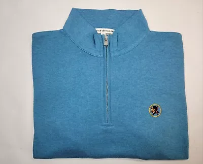 Men's M Peter Millar Seminole Golf Club Quarter Zip Long Sleeve Pullover Sweater • $116.97