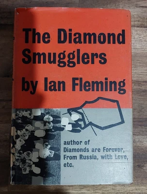 $449.95 • Buy Ian Fleming The Diamond Smugglers First Edition 1957 Book James Bond 007 Author 
