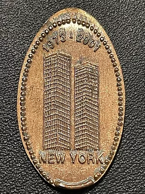 World Trade Center 1973-2001 Elongated Penny #7910 • $2.05