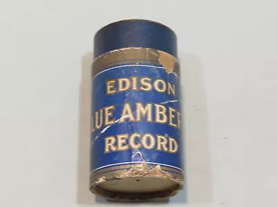 Vintage Thomas Edison Blue Amberol Cylinder Record 2007 When The Old Folks 1913 • $7.99