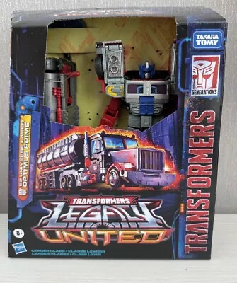 NEW Transformers Legacy United Leader Class G2 Universe Laser Optimus Prime • $39.99