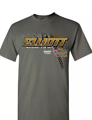 Chase Elliott 2021 Bristol Dirt 2-Sided 2XL T-Shirt • $29.95