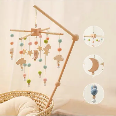 Baby Rattle Toy  Hanging Rotating Mobile Rattles Cot For Newborn Baby Bed Bell • £19.29