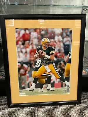 Brett Favre Green Bay Packers 22x26 Framed 16x20 Photo Mounted Memories Favre • $275