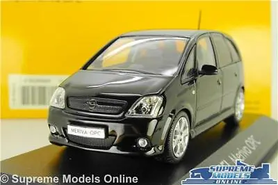 Opel Vauxhall Meriva Model Car Black Mk1 1:43 Scale Minichamps Dealer Issue K8 • £29.99